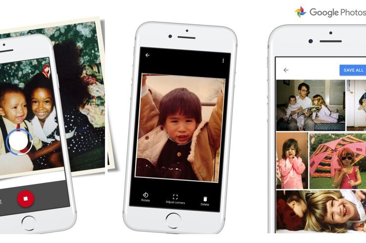 グーグル、紙焼き写真をスマホへきれいに取り込んでデータ化できるアプリ「PhotoScan」をリリース