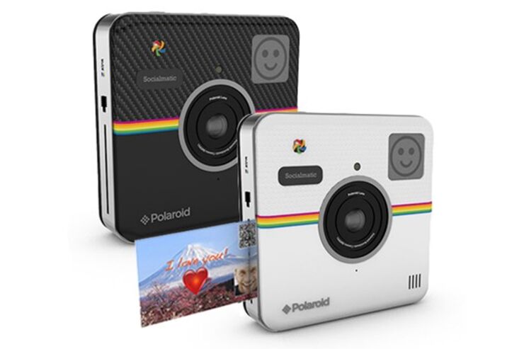 ポラロイド、Instagramを実体化？ 撮って加工し、シェアして印刷できるインスタントデジタルカメラ「Socialmatic」を今秋に発売