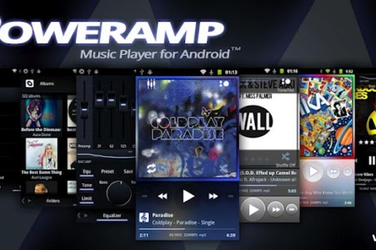 「Poweramp Music Player」がアップデート、通知ペインの表示・操作性の改善、サポートファイル形式の追加など