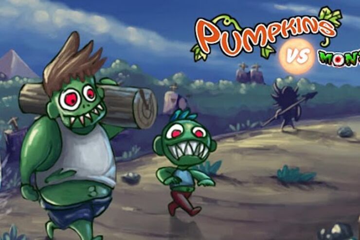 ゲーム「カボチャ VS モンスター」カボチャでモンスターを倒す、パズルと融合したタワーディフェンス #Android