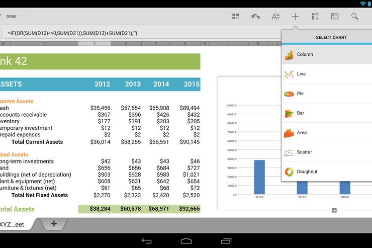 Googleが「QuickOffice」アプリをAndroid・iOS版ともに無料化