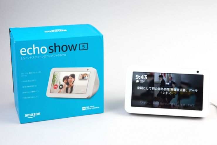 Amazon「Echo Show 5」レビュー、1万円切りスマートディスプレイの最適な使い道は？