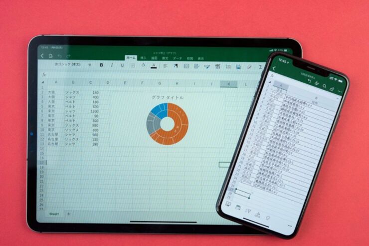 Excelをスマホ・タブレットでも使いやすく──より快適に使う5つのポイント