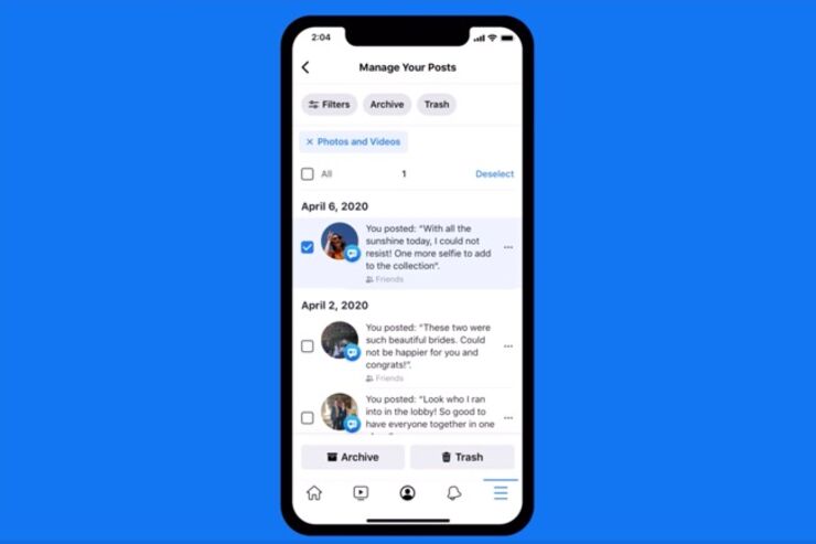 Facebook、過去の投稿を他人に見せなくする新機能「Manage Activity」を実装