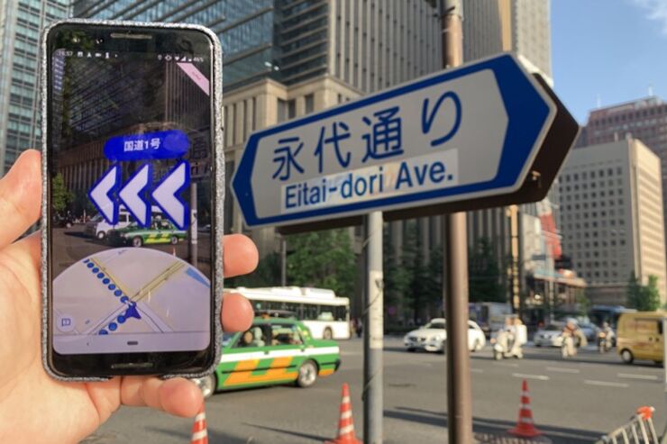 未来がキタ？ GoogleマップのARナビ機能は方向音痴を救うかもしれない