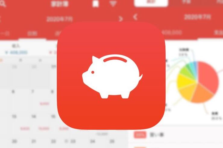 シンプルで見やすいデザイン、入力のしやすさが魅力「らくな家計簿」