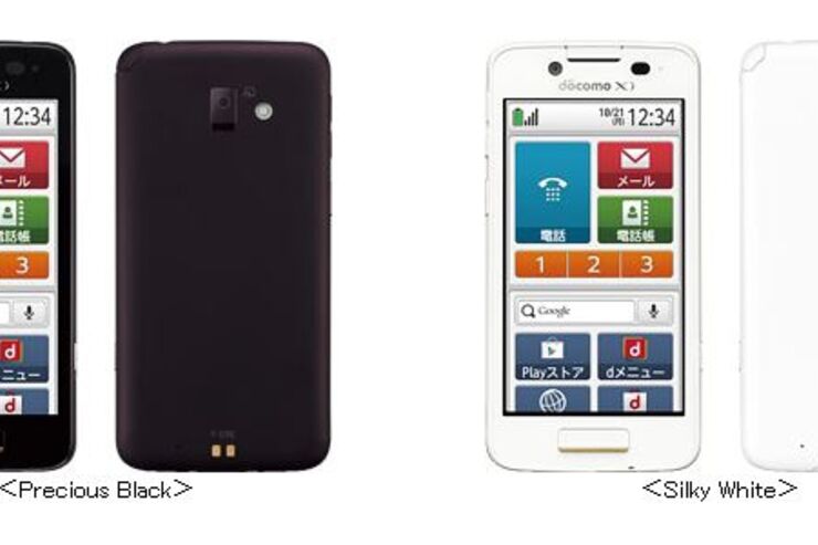ドコモ「らくらくスマートフォン プレミアム」を発表、Google Playにも対応