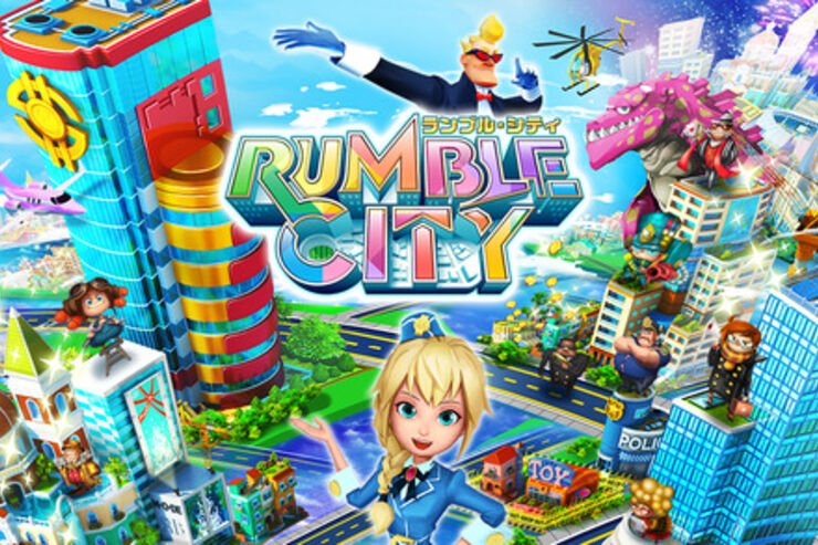 コロプラ、街づくりゲーム「ランブル・シティ」を提供開始