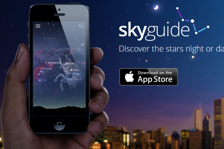 Appleお墨付きの美しい星座早見アプリ「Sky Guide」が無料で配布中