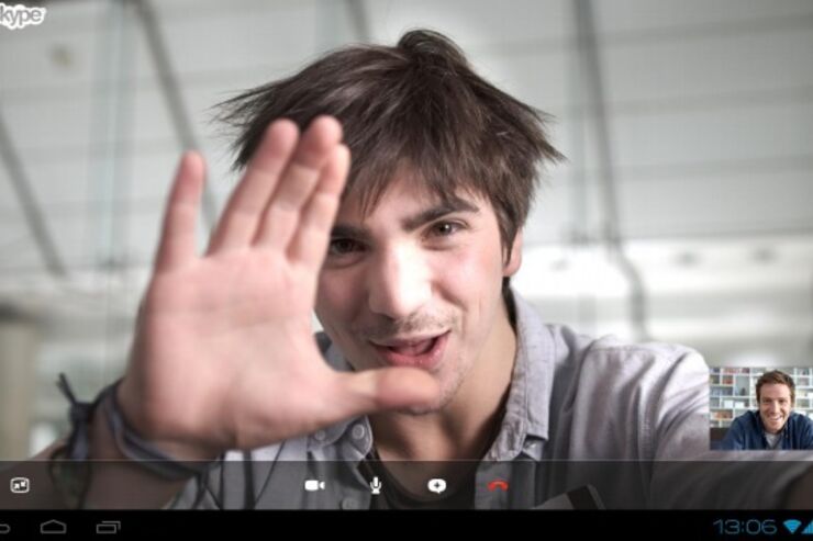 Android版「Skype」がアップデート、タブレット向けに最適化