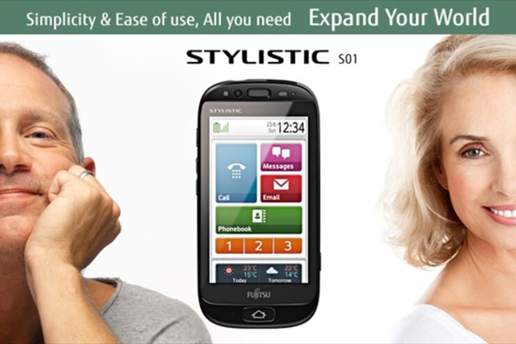 富士通、らくらくスマートフォンベースの「STYLISTIC S01」をフランスで発売