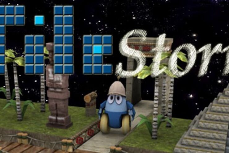 ゲーム「TileStorm HD」右に左にタイルを動かすパズル #Android