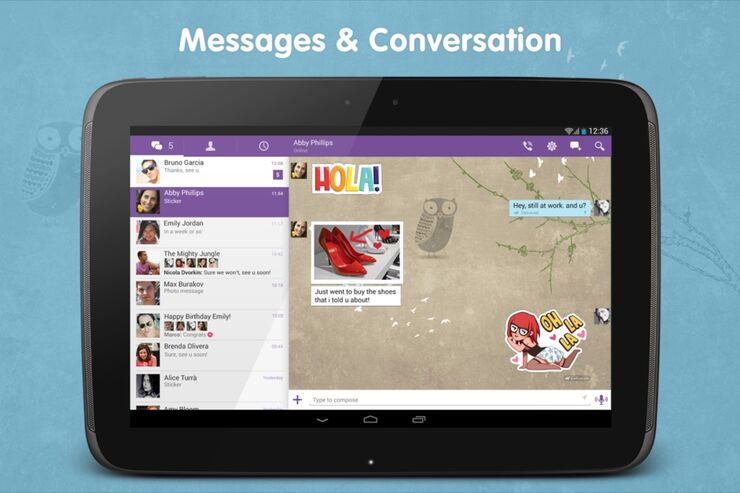「Viber」がメジャーアップデート、タブレット対応や通話品質向上、ステッカーなど