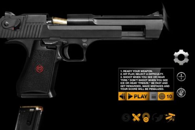 「Weaphones：Firearms Simulator」でリアルな射撃体験、君はトリガーを引くことができるか？