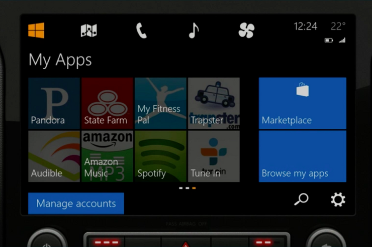 Microsoft、「Windows in the Car」コンセプトを披露