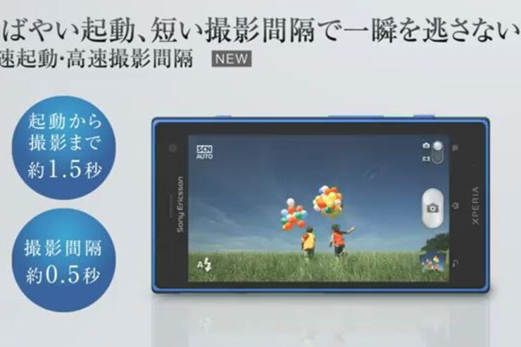 Xperia NXやXperia acro HDはGalaxy Nexusよりもカメラ撮影が速くできる