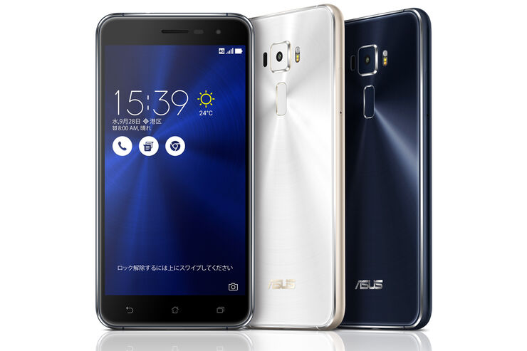 ASUS、「ZenFone 3」シリーズを10月7日に国内発売　価格は3万9800円から