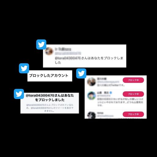 Twitterでブロックされたら/したらどうなる？