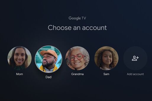 Google TVにプロフィール機能が追加予定　Chromecast with Google TVや対応スマートテレビで利用可能に