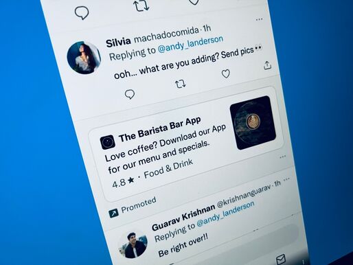 Twitter 会話中の広告表示テスト