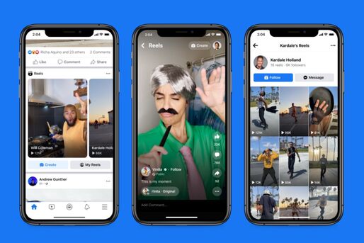 Meta、Facebookのリール動画をグローバルで提供開始