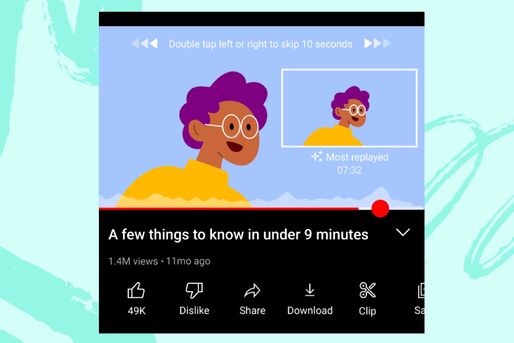 YouTube、動画の最も視聴された部分を可視化するグラフを正式導入　見どころをひと目で把握できるように
