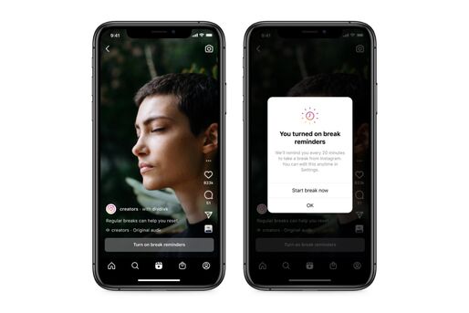 Instagram、一定時間のリール視聴で休憩を促すリマインダーを表示　子どものアカウントを対象に