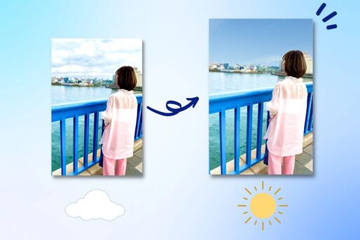 写真の空の色を変える方法、おすすめアプリと使い方【iPhone／Android】