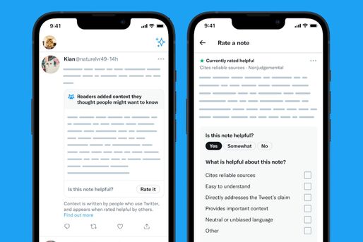 Twitter、ツイートの注釈機能「コミュニティノート」をグローバルで提供開始