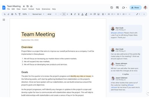 グーグル、ドライブやドキュメントなどに新しいUIを導入開始