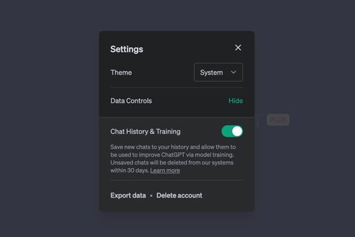 OpenAI、ChatGPTに会話を保存しない「シークレットモード」を導入