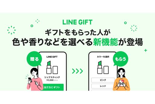 LINEギフト、もらった人が色や香りを選べる機能を提供開始　相手の好みが分からなくてもギフトが贈れる