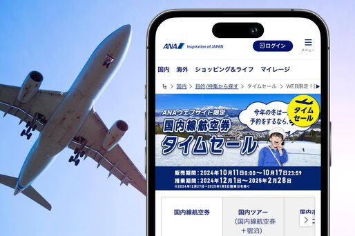 ANAタイムセール