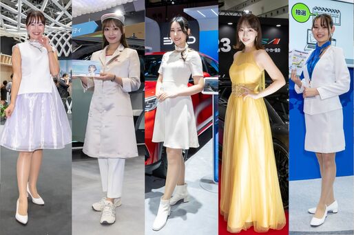 【JAPAN MOBILITY SHOW 2023】コンパニオン写真ギャラリー3（BYD、トヨタ紡織、日本スーパーカー協会、全国自動車標板協議会、BMW、豊田合成）