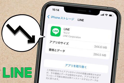 LINEの容量を減らす方法──キャッシュ削除・トークルーム削除・再インストールなど【iPhone/Android】