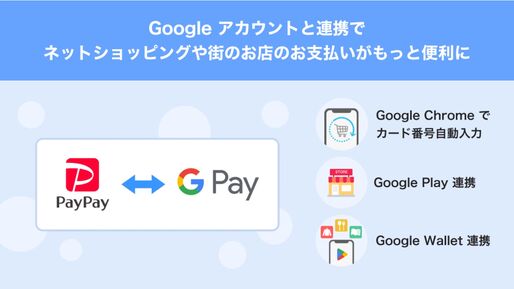 PayPayとGoogle Payアカウントの連携が可能に