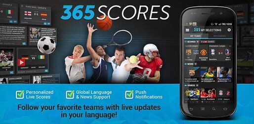 アプリ「365Scores」好きなチームのスコアやニュース、動画をリアルタイム通知してくれる #Android