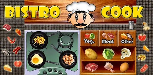 ゲーム「Bistro Cook」ひたすら素早く料理せよ #Android