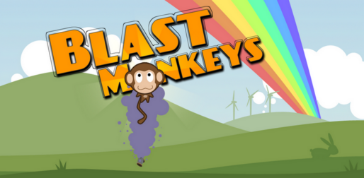 ゲーム「Blast Monkeys」砲台を使って猿を発射させよう #Android
