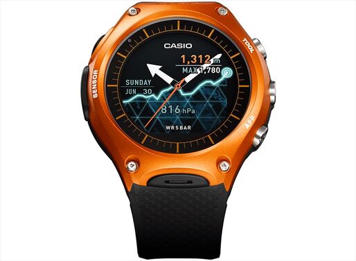 カシオ、完成度の高いアウトドア向けスマートウォッチ「WSD-F10」を3月発売
