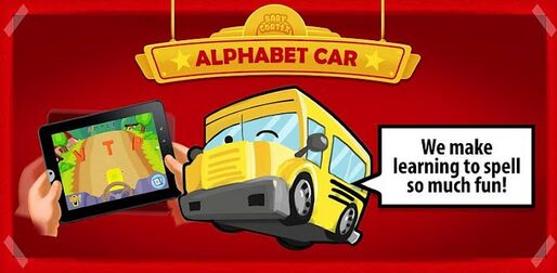 ベビー アルファベット カー：本場の発音で英語を学ぶ #Androidアプリ