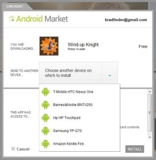 Android Marketが「Kindle Fire」などの非公式端末をサポート
