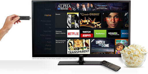 Amazon、テレビに挿すストリーミング端末「Fire TV Stick」発表　Chromecastと競合
