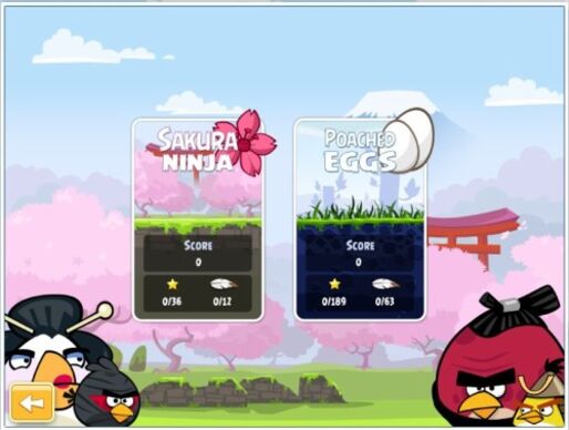 「Angry Birds×フジテレビ」が開設、新エピソード「サクラ・ニンジャ」を公開中
