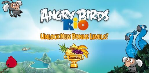 ゲーム「Angry Birds Rio」あのAngry Birdsがアニメとコラボ #Androidq