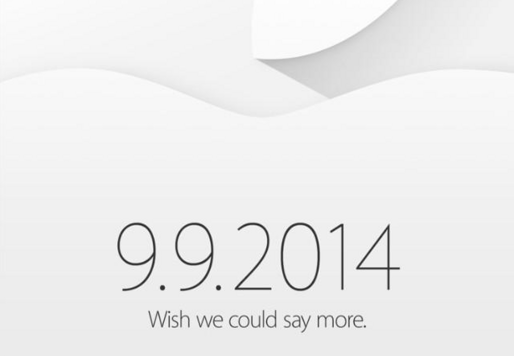 Apple、特別イベントの9月9日開催を正式発表　iPhone 6とiWatch登場か