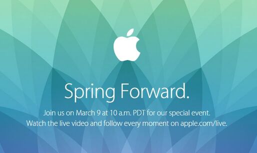 アップル、3月9日に特別イベント開催　Apple Watchの詳細発表へ