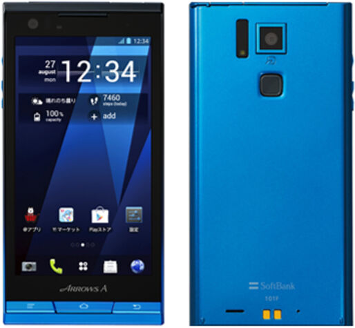 ソフトバンク、ULTRA SPEEDやプラチナバンド対応のスマートフォン「ARROWS A 101F」を7月28日発売