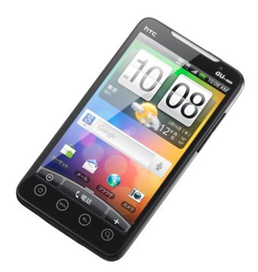 au「HTC EVO WiMAX ISW11HT」がアップデート、3月13日開始
