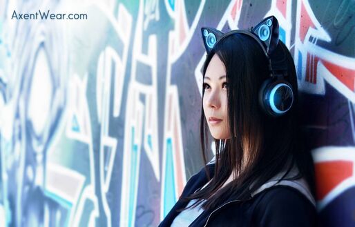 猫耳ヘッドフォン「Axent Wear」、まもなくKickstarterで出資募集へ